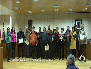 Homenaje a los trabajadores jubilados del Ayuntamiento